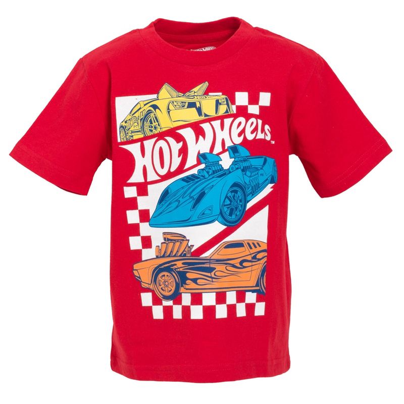 Hot Wheels 2 Pack Graphic T-Shirts Toddler , 2 of 8