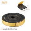 Unique Bargains Solid EPDM Rubber Weather-Proof DIY Gasket Protection Seal Strips - 2 of 4