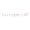 Meri Meri Pink Happy Birthday Garland (10' with excess cord - Pack of 1) - 2 of 3