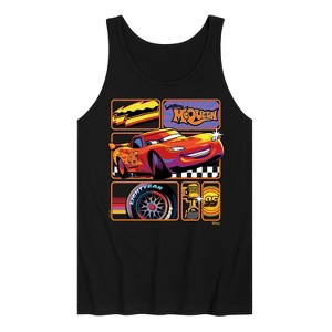 Men's - Disney - Lightning McQueen Best Trophies Graphic Tank Top - 1 of 3