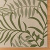 120"x94" Paseo Akimbo Indoor/Outdoor Rug Sand Palm/Botanical - Gertmenian - 2 of 4
