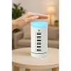 LINSAY SMART LED LAMP TOUCH with 6 USB Charging Station Multi color LED dimmable - 3 of 4