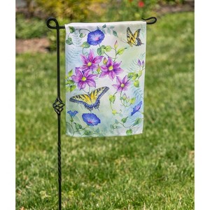 Trailing Vines Garden Suede Flag - 1 of 2