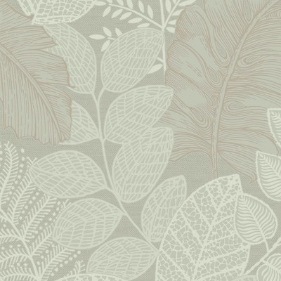 Superfresco Easy Scattered Leaves Sage Green Wallpaper : Target