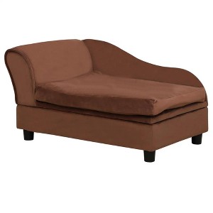 Resenkos Cat Couch, Pet Sofa, Dog Couch Bed,Pet Sofa Bed Couch with Storage, Pet Sofa for Cats and Small Dogs, Brown - 1 of 3