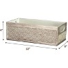 Creative Scents Silver Dublin Bathroom Organizer Storage Bin - 4 of 4