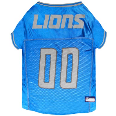 NFL Detroit Lions Pets First Mesh Pet Football Jersey - Blue XS