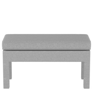 Upholstered Bench in Zuma Pumice Gray - Threshold