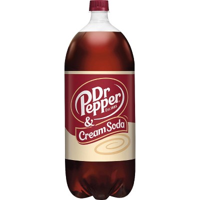 Dr Pepper & Cream Soda - 2 Liter Bottle