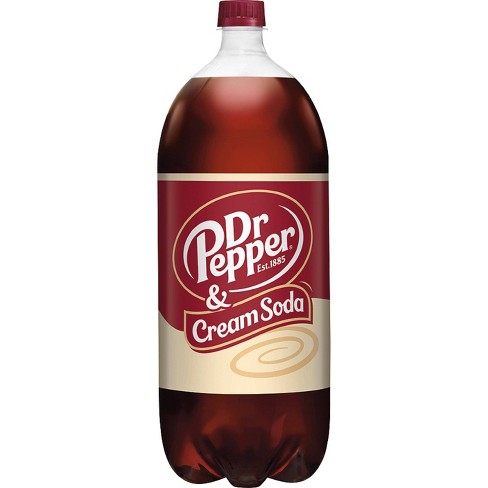 Dr Pepper Cream Soda 2 Liter Bottle Target