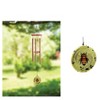Manual Woodworkers and Weavers Bee Metal Spinner Windchime with Garden-Inspired Design and Gentle Melodic Sound - 3 of 3