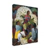 Trademark Fine Art - Diego Rivera 'The Flower Vendor' Matted Framed Art - 4 of 4