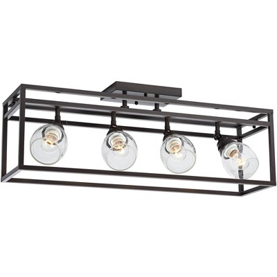 Pro Track Brennan 4-Light Bronze Cage Track Fixture