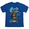 Teenage Mutant Ninja Turtles: Mutant Mayhem Leo Turtle Power Kids T Shirt For Youth, Royal - 2 of 4
