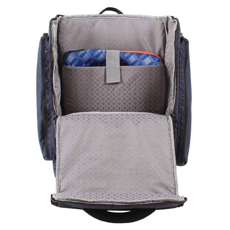 J World Novel Laptop 18.5&#34; Backpack - Navy: Teen & Adult Unisex, Padded Shoulder Straps, Secure Zip Compartments, 5 of 9