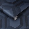Thales Aqueous Blue Geometric Paste the Wall Wallpaper - 3 of 4