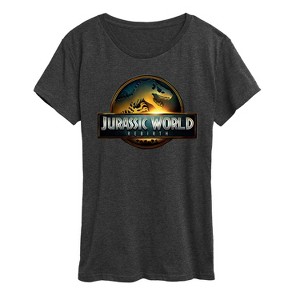 Women's - Jurassic World: Rebirth - Logo Short Sleeve Graphic T-Shirt - 1 of 4