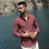 Campus Sutra Men Men's Blush Red Self-Design Striped Shirt - 2 of 3