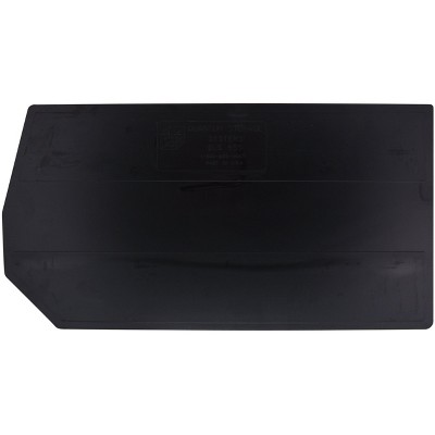 Quantum Storage Systems Bin Divider, For Use With Qus955, Black, Made In Usa, Pack Of 1