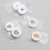 Big Dot of Happiness 90th Birthday - Cheerful Happy Birthday - Ninetieth Round Candy Sticker Favors - Labels Fits Chocolate Candy (1 sheet of 108) - 3 of 4
