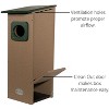 JCS Wildlife Recycled Poly Lumber Wood Duck House - 3 of 4