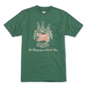 Mens Miller High Life The Champagne of Bottle Beer Bucket T-Shirt - 1 of 2