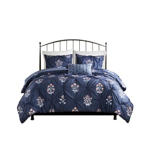 Gracie Mills Josephine 4 Piece Jacquard Comforter Set - 1 of 4