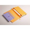 Rhodia Rhodiarama Softcover Notebook - 80 Dots Sheets - 9 3/4 x 7 1/2 - Iris - 3 of 4