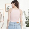 Anna-Kaci Women's Ribbed Knit Halter Top - 3 of 4