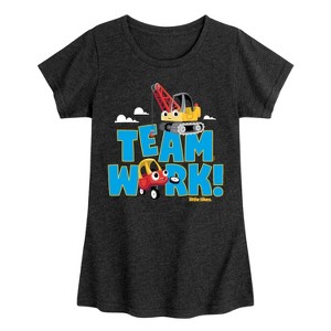 Girls' - Little Tikes - Teamwork Makes the Dream Work Fitted Short Sleeve Graphic T-Shirt - 1 of 3