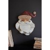 Santa Painted Wooden Head Wall Decor 14.5"H, Multi-Color Distressed Christmas Accent By Kalalou - 4 of 4
