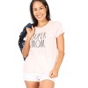 RAE DUNN - Women's Short Sleeve Classic Slub T-Shirt - 4 of 4