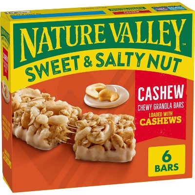 Nature Valley Cashew Bars - 7.2oz/6ct