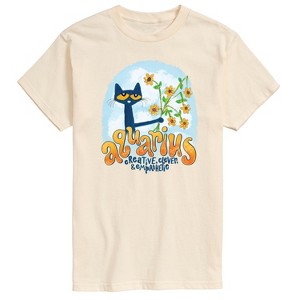Men's - Pete the Cat - Aquarius Short Sleeve Graphic T-Shirt - 1 of 3
