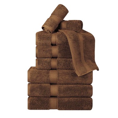 Luxury Cotton Heavyweight Ultra-Plush Towel Set by Blue Nile Mills
