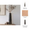 Decorative Oversized Geometric Vase - Elegant Tall Flower Vase for Bedroom Styling or House Decor - Modern Home Decor Accent Vase - 4 of 4