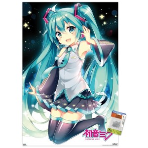Trends International Hatsune Miku - Smile Unframed Wall Poster Prints - 1 of 4