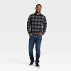 Men's Vintage Mid-Weight Long Sleeve Flannel Shirt - Goodfellow & Co™ - 3 of 3