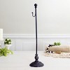 VIP Metal 28 in. Black Freestanding Wreath Holder - 2 of 4