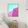 Amanti Art Saguaro Hotel Pink Building Walls by Tom Windeknecht Canvas Wall Art Print Framed - 4 of 4