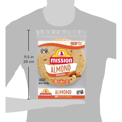 Mission Vegan Almond Flour Tortillas 6ct Target