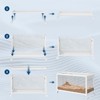 38" Metal Large Rat Cage Stackable with Top Access,Ventilated Pet Mouse Cages with Front Door,Portable Hamster House for Rats, Guinea Pigs - 4 of 4