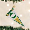 Old World Christmas Blown Glass Ornament for Christmas Tree, Oregon Ducks Pennant - 2 of 4