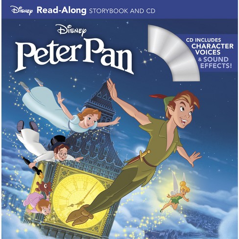 Peter Pan Readalong Storybook And Cd - (read-along Storybook And Cd) By Disney  Books (paperback) : Target