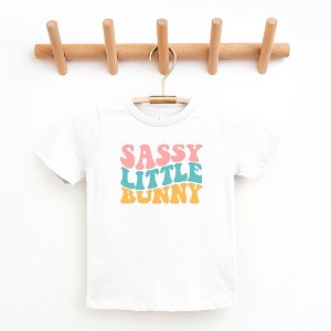 The Juniper Shop Sassy Little Bunny Toddler Short Sleeve Tee - 1 of 2