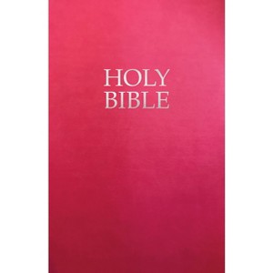 Kjver Gift and Award Holy Bible, Deluxe Edition, Berry Ultrasoft - (King James Version Easy Read Bible) by  Whitaker House (Leather Bound) - 1 of 1