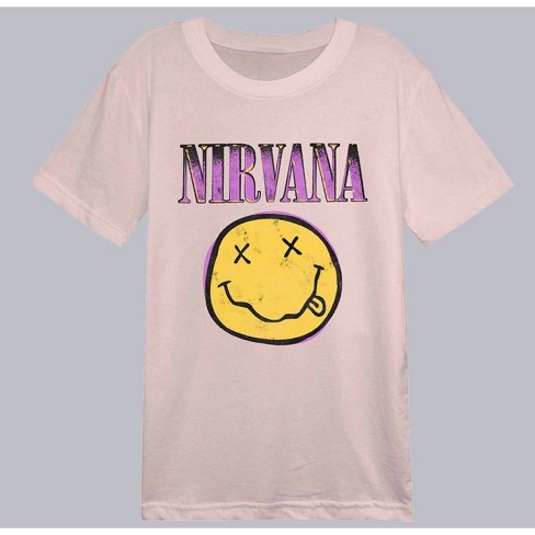 Toddler Girls' Short Sleeve Nirvana T-Shirt - Pink 12M