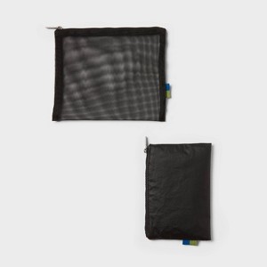 2pk Americana Mesh Pouches - Open Story™ Black : Target