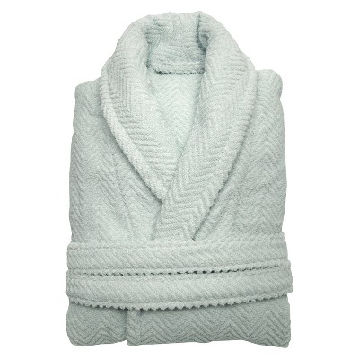 Herringbone Weave Unisex Bathrobe - Linum Home : Target