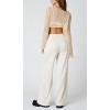 Women's High Waisted Trouser Pant - Cotton Candy - 3 of 4